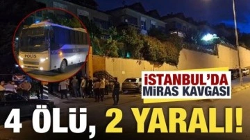 Pendik’te miras kavgası dehşeti: 4 ölü, 2 yaralı