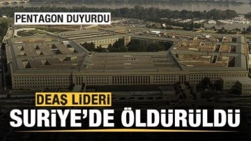 Pentagon duyurdu: Terör örgütü liderlerinden Mahir El Agal öldürüldü