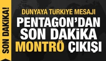 Pentagon'dan son dakika Montrö açıklaması: Son kararı Türkiye verir