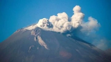 Popocatepetl Yanardağı’nda 7 patlama!