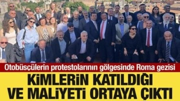 Protestoların gölgesinde İmamoğlu'ndan 45 gazeteci ile Roma gezisi!