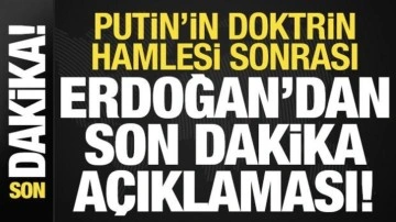 Putin'in doktrin hamlesi sonrası Erdoğan'dan Brezilya'da son dakika açıklaması!