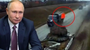 Putin ne yapmaya çalışıyor? Rus tankları Sovyetler Birliği bayrakları ile Ukrayna'da