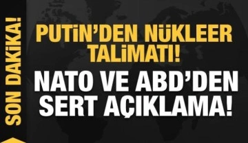 Putin'den nükleer talimat! ABD ve NATO'dan açıklama!