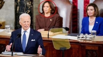 Putin'e meydan okuyan Biden'ın karizmasını çizen gaf! Yardımcısı Harris bile dondu kaldı