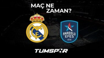 Real Madrid Anadolu Efes maçı hangi kanalda canlı yayınlanacak? EuroLeague Final Four final maçı...