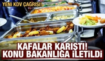 Restoranlardan yeni KDV çağrısı! Kafalar karıştı, konu bakanlığa iletildi