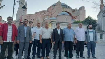 Roman soykırımı yıl dönümü Ayasofya-i Kebir Camii'nde kılınan sabah namazı ile anıldı