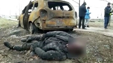 Rus birliklerinin çekildiği köylerde sokaklar ceset dolu! Kan donduran yeni görüntüler geldi