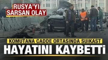 Rusya'yı sarsan gelişme! Rus komutana suikast! Hayatını kaybetti