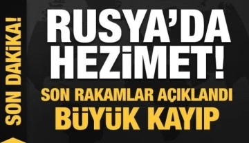 Rusya'da hezimet! Son rakamlar açıklandı! Büyük kayıp...