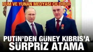 Rusya'dan Güney Kıbrıs'a sürpriz atama: Rum ve Yunan medyası çıldırdı