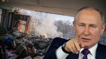 Rusya'nın saldırıları şiddetleniyor! Kiev'de 5 katlı apartman füze ile vuruldu