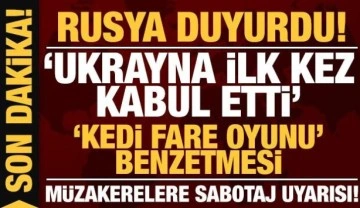 Rusya'nın Ukrayna işgali 42. gününde: Lavrov duyurdu: Ukrayna ilk kez kabul etti!