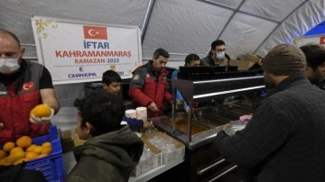 Sadakataşı ve Cihannüma’dan deprem bölgesinde iftar organizasyonu