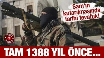 Şam'ın kutarılmasında tarihi tevafuk! Tam 1388 yıl önce...