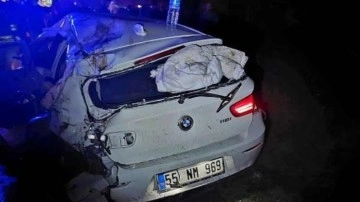 Samsun'da trafik kazası: 8 yaralı