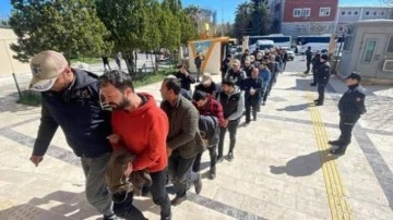 Şanlıurfa'da terör operasyonunda 23 tutuklama