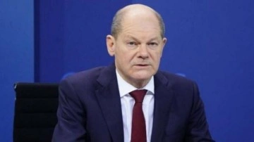 Scholz: Almanya ve Avrupa'da finansal kriz riski yok