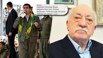 Selahattin Demirtaş'ın sözlerinden medet umuyorlar! FETÖ telefonunda ortaya çıktı