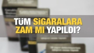 Sigaraya ne kadar zam geldi? 2022 Mayıs ayı güncel (zamlı) sigara fiyatları