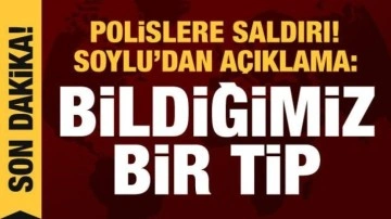 Silivri'de iki polise bıçaklı saldırı! Soylu'dan açıklama