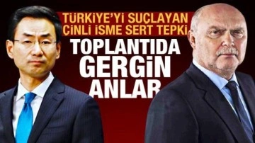 Sinirlioğlu'ndan Türkiye'yi hedef alan Çinli temsilciye sert tepki