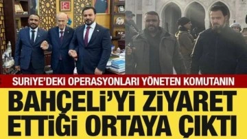 SMO komutanının Bahçeli'yi ziyaret ettiği ortaya çıktı