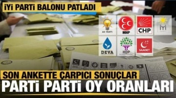 Son ankette AK Parti yükselişte... İşte Areda Survey'in seçim anketi sonuçları