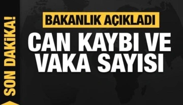 Son dakika: 16 Şubat koronavirüs tablosu açıklandı!