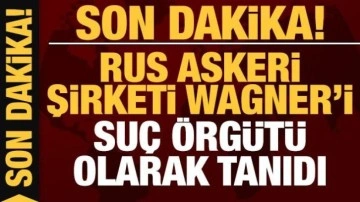 Son dakika: ABD Rus askeri şirketi Wagner'i suç örgütü olarak tanıdı