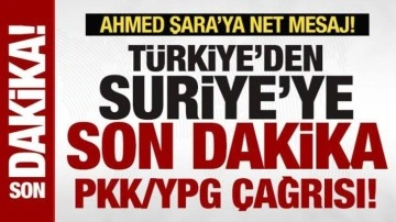 Son dakika: Bakan Fidan'dan Suriye'ye son dakika PKK/YPG çağrısı! Şam'a net mesaj