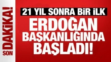 Son Dakika: Başkan Erdoğan başkanlığındaki Kabine Toplantısı Ahlat'ta başladı