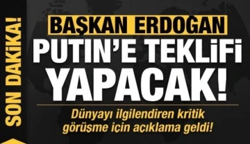 Son dakika: Başkan Erdoğan, Putin ile görüşecek!