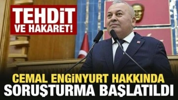 Son Dakika: Cemal Enginyurt hakkında soruşturma başlatıldı