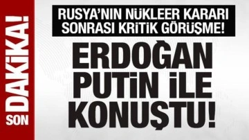 Son Dakika: Cumhurbaşkanı Erdoğan, Putin ile görüştü