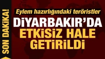 Son Dakika: Diyarbakır'da eylem hazırlığındaki PKK'lılar yakalandı!