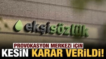 Son dakika... Ekşi Sözlük hakkında yeni gelişme: Engelleme kararı kesinleşti