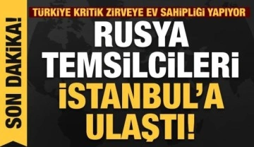 Son dakika gelişmesi: Rus heyeti İstanbul'da