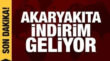 Son dakika haberi: Motorine indirim geliyor