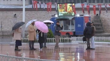 Son dakika: İstanbul'da sağanak yağış!