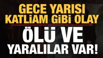 Son dakika... Mersin'de katliam gibi olay: Ölü ve yaralılar var!