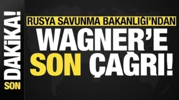 Son dakika: Rusya Savunma Bakanlığı'nda Wagner'e son çağrı: Aldatıldınız...