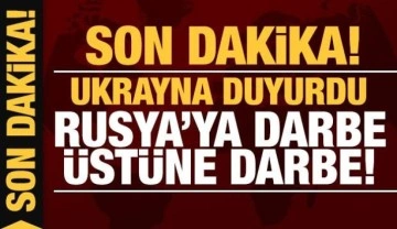 Son dakika: Rusya'nın Ukrayna işgali 44. gününde: Rusya'ya darbe üstüne darbe!