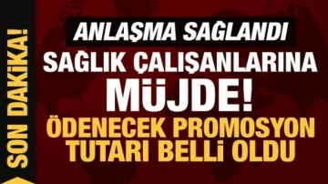 Son Dakika: Sağlık çalışanlarının banka promosyon ödemelerinde anlaşmaya varıldı