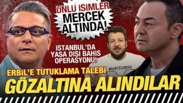 Son dakika: Serdar Ortaç ve Mehmet Ali Erbil gözaltına alındı! Tutuklama talebi!