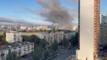 Son Dakika! Ukrayna'nın başkenti Kiev'de 3 büyük patlama yaşandı
