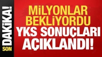 Son dakika: YKS sonuçları açıklandı!