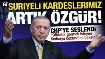 Son dakika... Cumhurbaşkanı Erdoğan: Suriye'de vicdan kazandı!