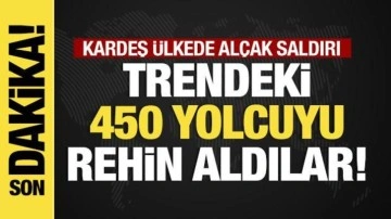 Son dakika... Pakistan'da militanlar trene saldırdı: 450 yolcu rehin!